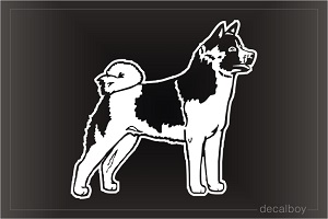 Akita Car Window Decal