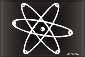 Atomic Car Decal