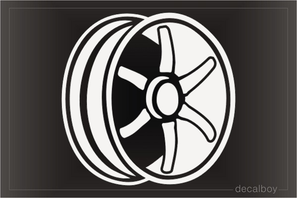 Alloy Wheel Decal