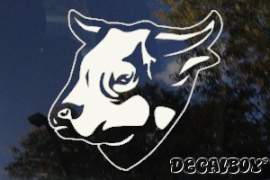 Bull 3 Window Decal