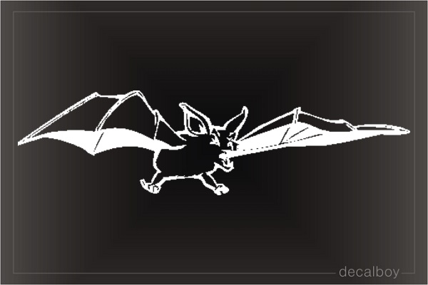 Bat Window Decal