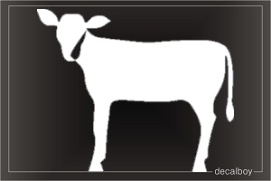Calf Window Decal