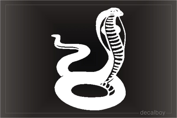 Cobra 10 Window Decal