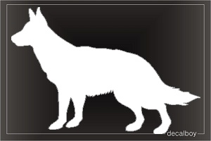 Heeler Dog Car Window Decal