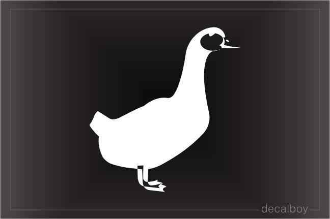 Duck 2 Window Decal