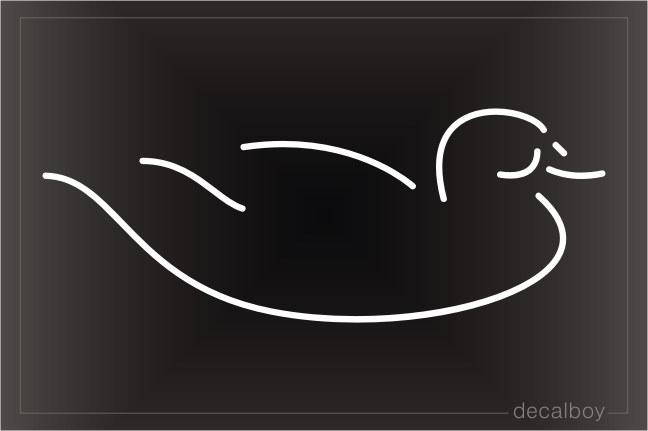 Duck 4 Window Decal