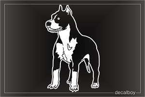 Pitbull Car Window Decal