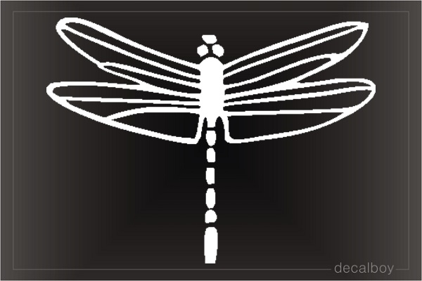 Dragonfly Car Window Decal