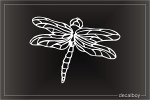 Green Darner Dragonfly Car Window Decal