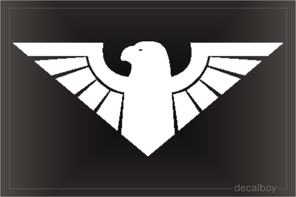 Eagle 2o Window Decal