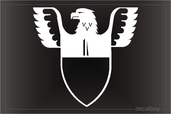 Eagle 123 Window Decal