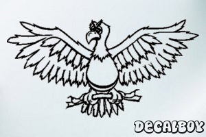 Eagle 4 Window Decal