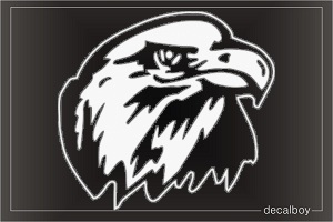 Eagle Head Window Decal