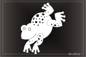 Frog Window Decal