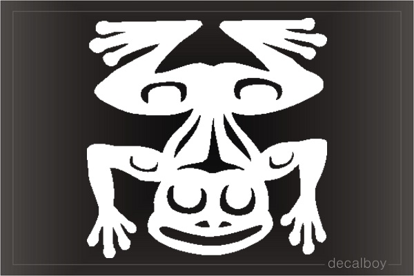 Frog 11 Window Decal