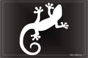 Gecko Window Decal