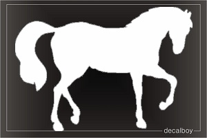 Brazilian Horse Car Window Decal