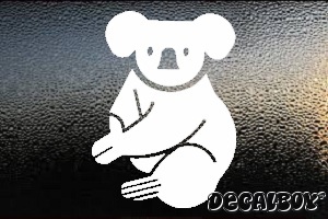 Koala Bear Window Decal