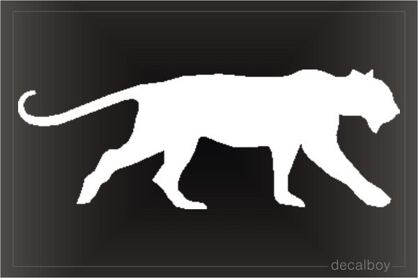 Lion 123 Window Decal