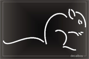 Mouse Window Decal