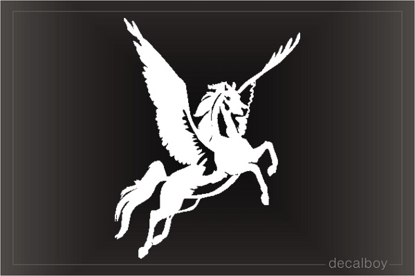 Pegasus Window Decal