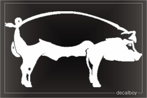 Pig 4 Decal