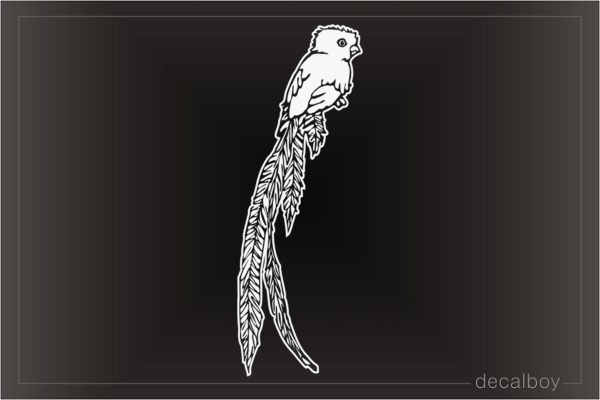 Quetzal Window Decal