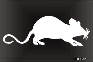 Rat Window Decal