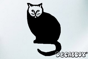 Cat 659 Window Decal