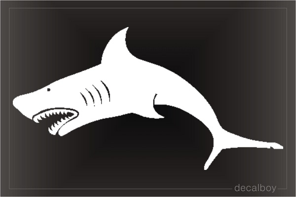 Shark Window Decal