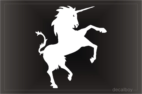 Unicorn 10 Window Decal