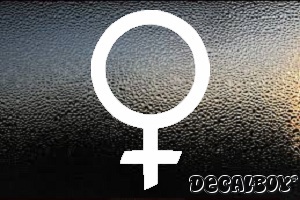 Astrology Venus Auto Window Decal