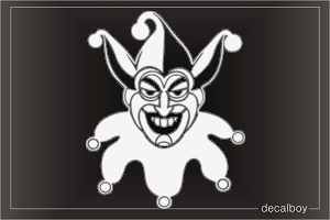 Auguste Clown Decal