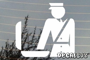 Bag Checkpoint Car Decal