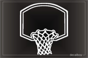 Basket Window Decal