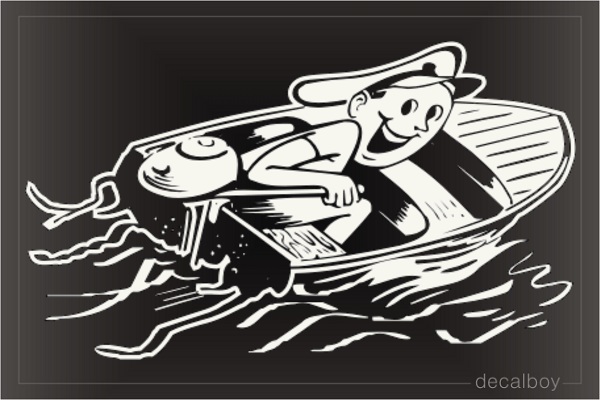 Boating Window Decal