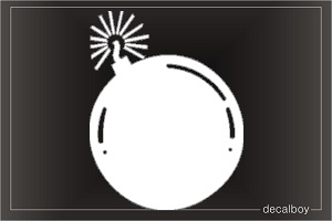 Bomb Car Decal