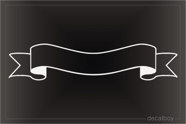 Banner 4 Car Decal