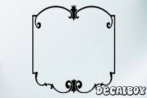 Frame Car Decal