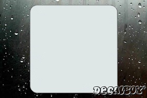Square 2 Car Decal
