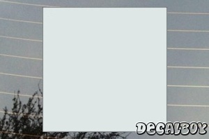 Square 4 Car Decal