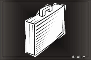 Briefcase Car Decal