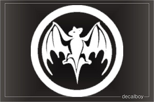 Bat 0 Window Decal