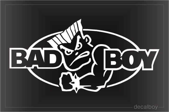 Bad Boy Club 2 Car Decal