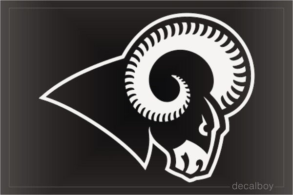 Bighorn Sheep Ram Decal