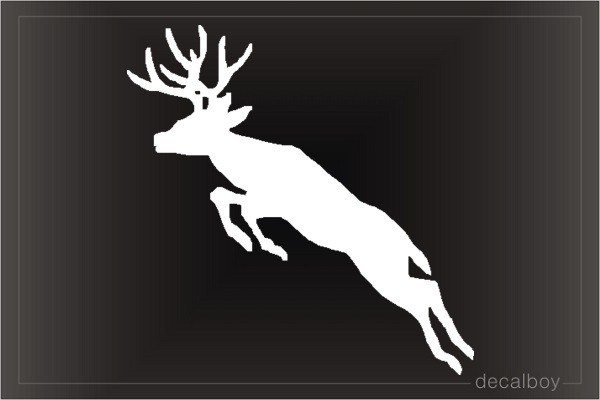 Buck 887 Window Decal