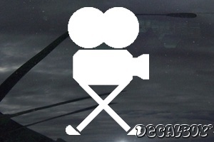 Camera 6 Car Decal