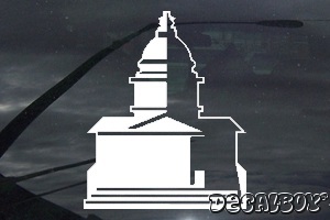 Capital 2 Car Decal