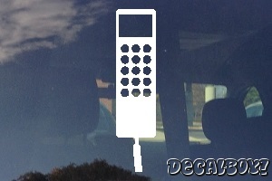 Cellular Phone Car Decal