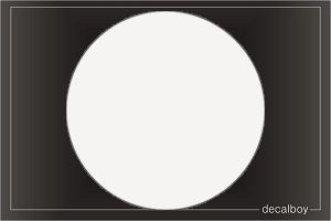 Circle Car Decal